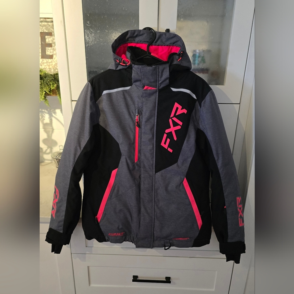 FXR Women's Ski & Snow Jacket - Black and Pink